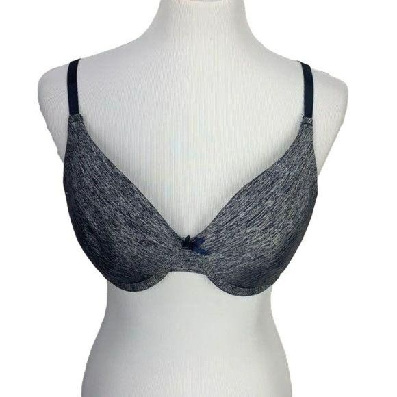 Gelmart Woman's‎ Heather Blue Padded Bra Size 38D - Picture 1 of 9
